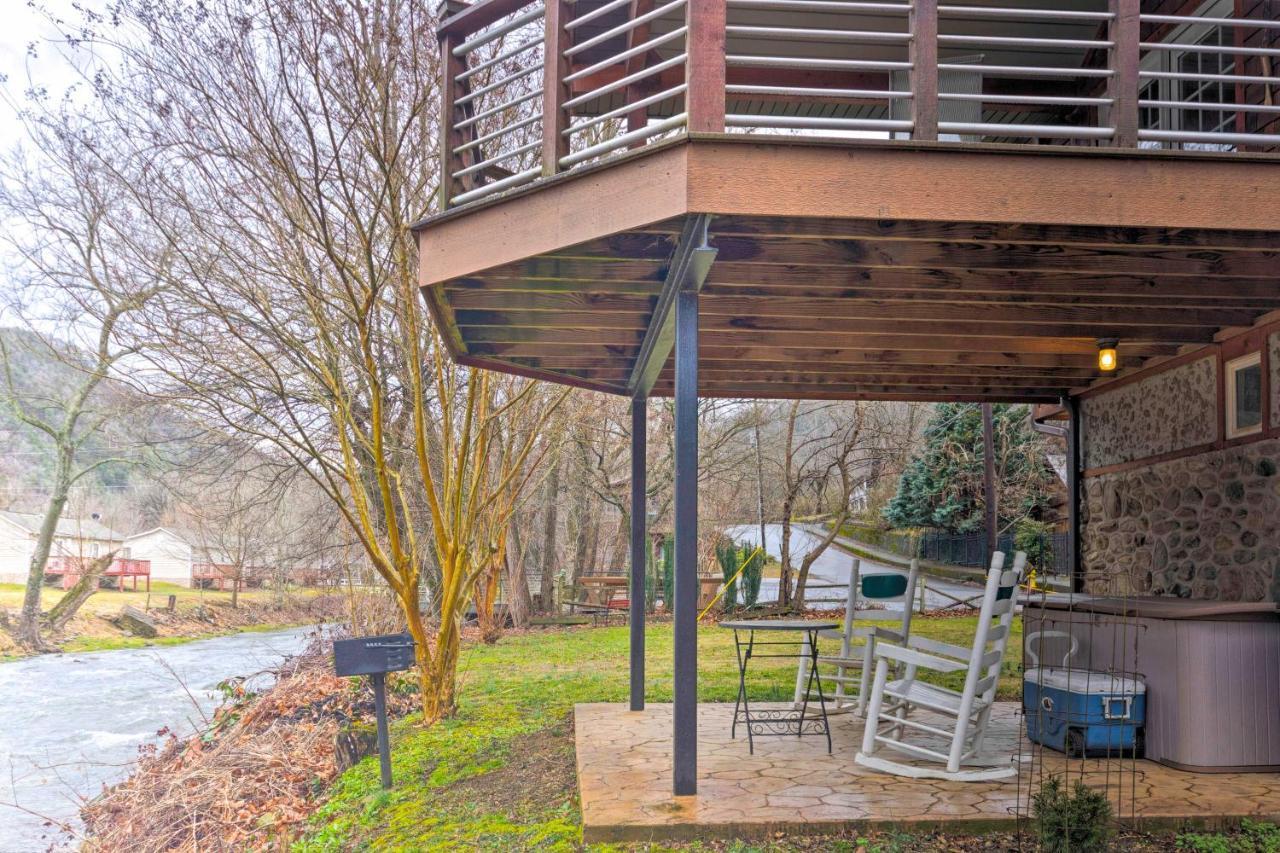 Apartmán The Boat House Creekside Getaway In Hot Springs! Exteriér fotografie